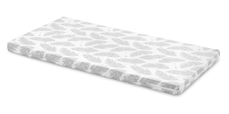 WKŁAD DO ŁÓŻECZKA SZARE PIÓRKA 120X60