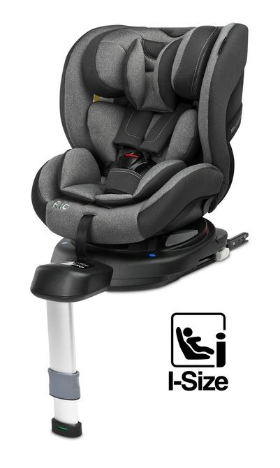 AUTOSITZ RIO I-SIZE 0-22 GREY (40-105 cm)