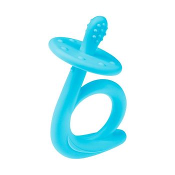 A0114 GRYZAK SILIKONOWY ŚLIMAK BLUE